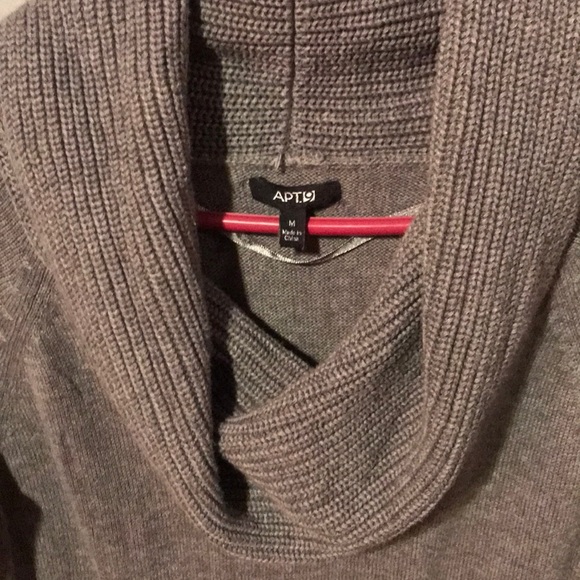 Apt 9 Cowl Neck Sweater Dress - Picture 3 of 5